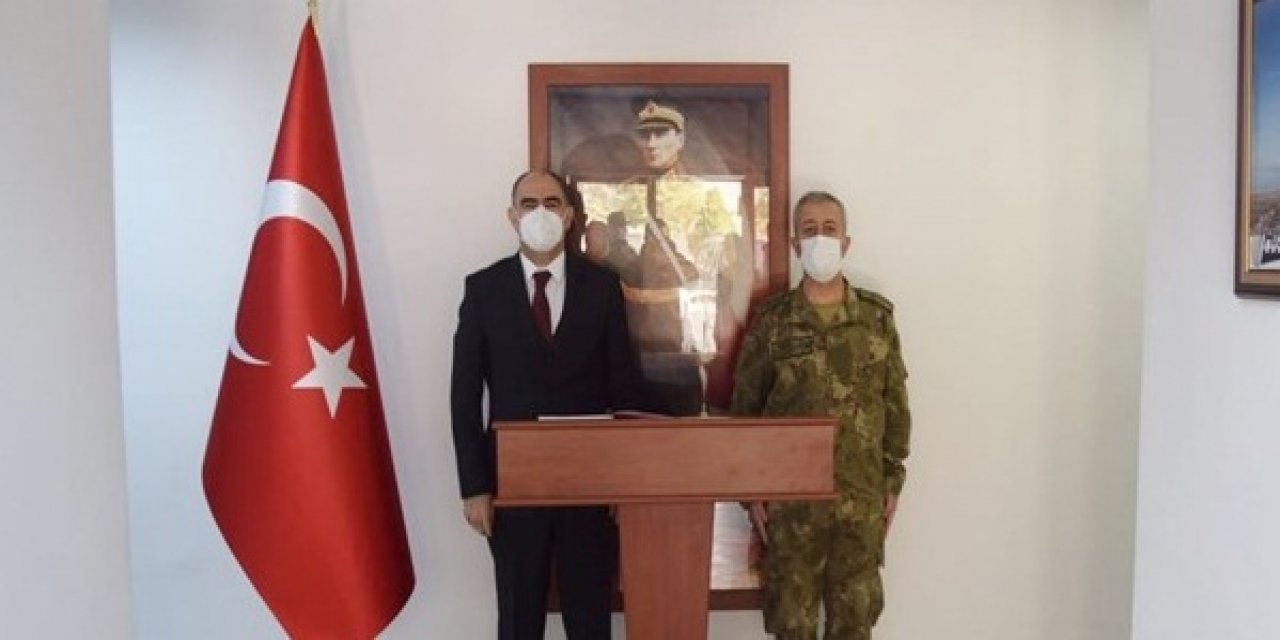 Vali Özkan'dan askeri okul ve komutanlıklarda inceleme