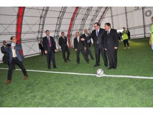 Akü, 10 Milyon Liralık Spor Tesislerini Hizmete Açtı