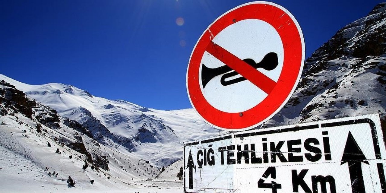 Doğu Anadolu'da 4 il için çığ, buzlanma ve don uyarısı