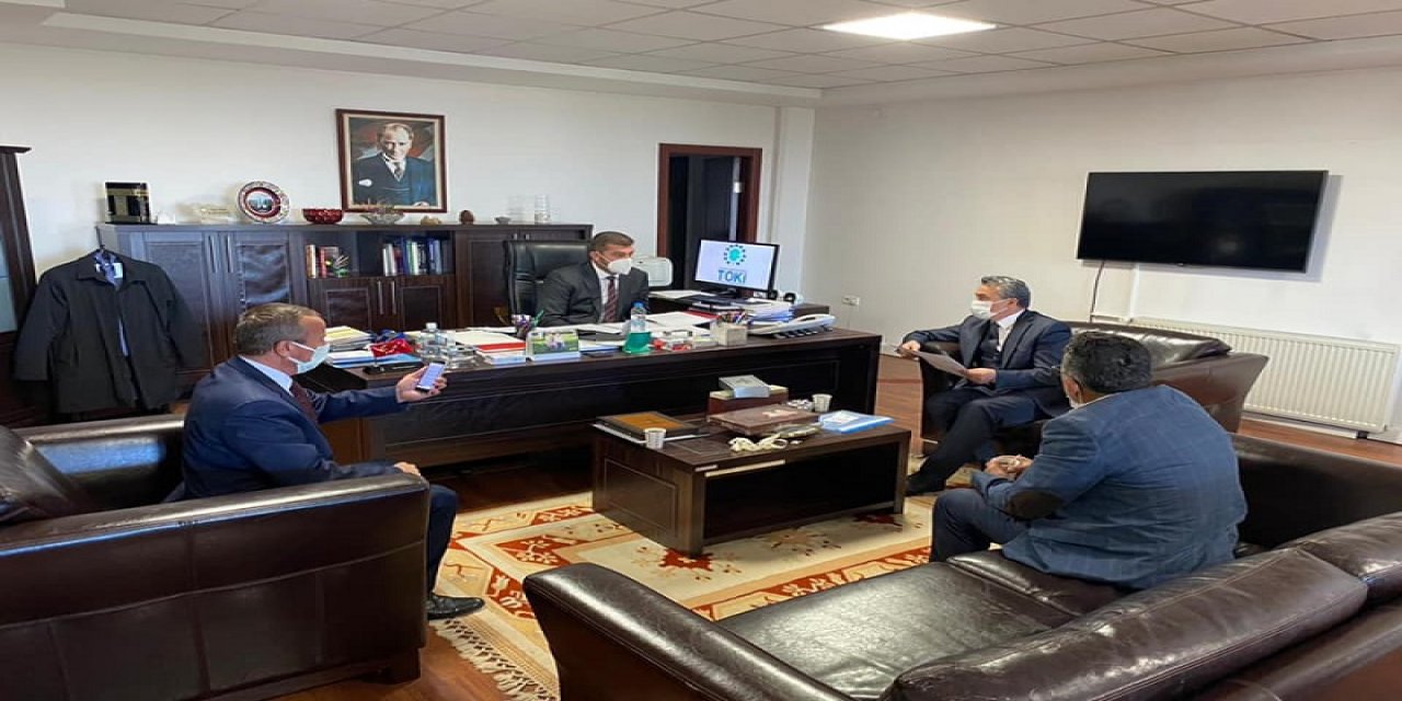 Yalıhüyük Belediye Başkanı Koçer, Ankara'da ziyaretlerde bulundu