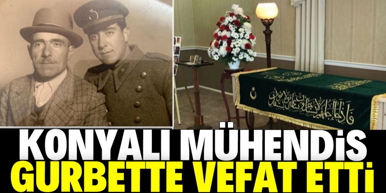 97 yaşında vefat eden Konyalı mühendis ABD'de toprağa verildi