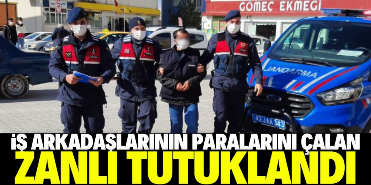 Konya'da hırsızlık şüphelisi tutuklandı