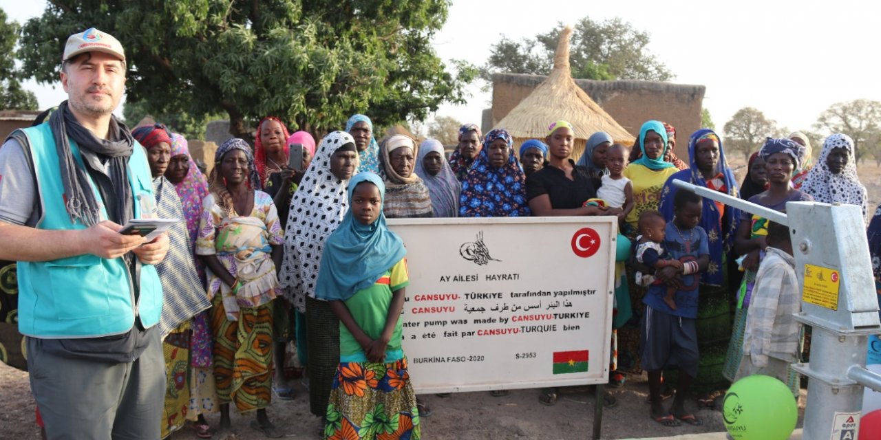 Burkina Faso’ya Cansuyu oldular