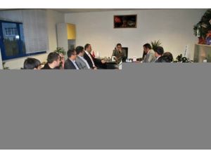 Bafra Ülkü Ocakları'ndan İlçe Sağlık Müdürü Aytaç Akın’a Ziyaret