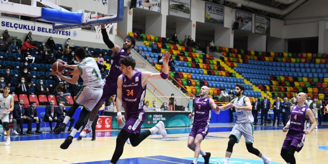 Konyaspor Basket’e zirve yarışında zorlu rakip
