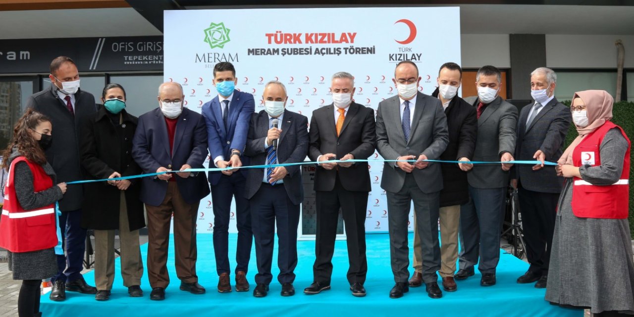 Kızılay Meram Şubesi açıldı