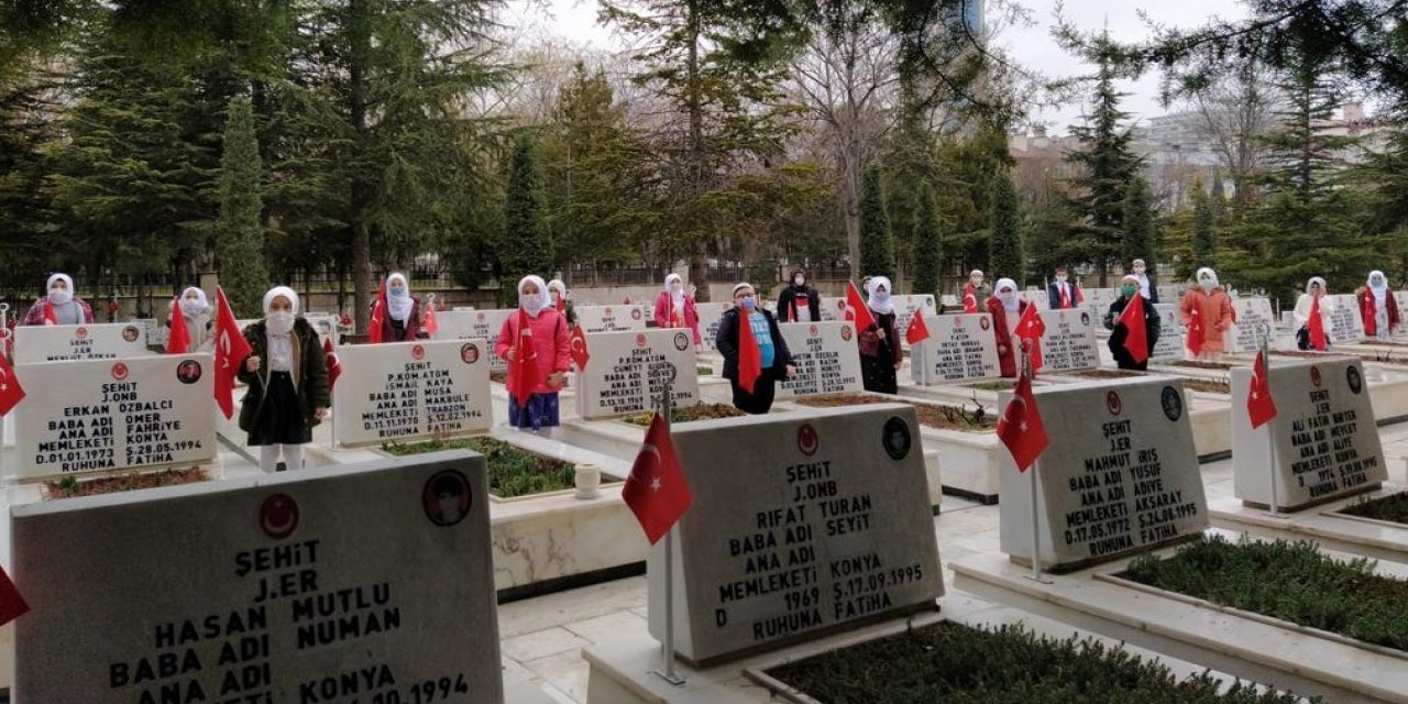 Bilgehane öğrencileri şehitleri andı