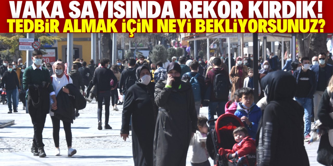 Konya vaka sayısında rekor kırdı