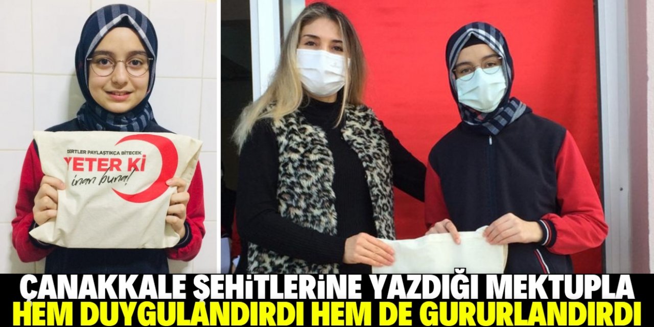 Çanakkale şehitlerine duygu dolu mektup