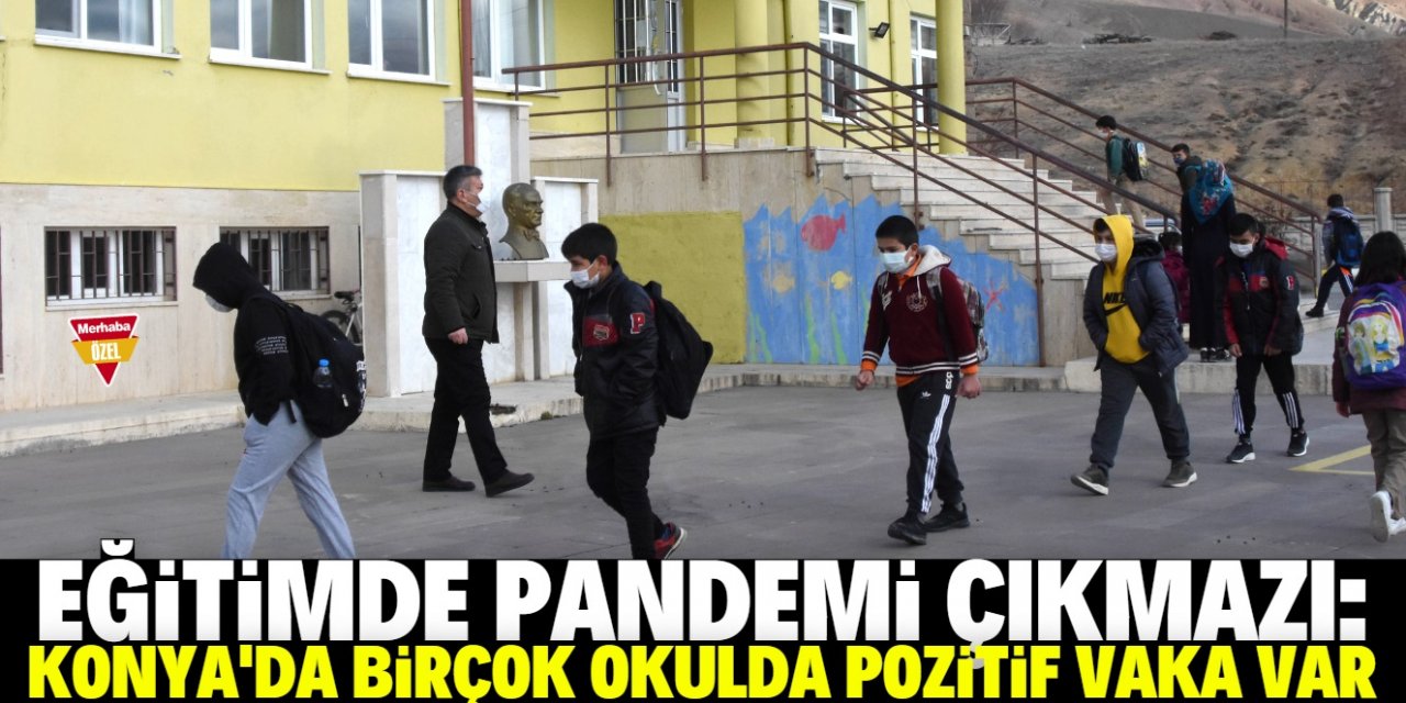 Konya'daki okullarda virüs alarmı!