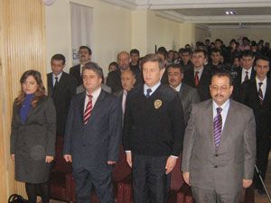 Faik İçil MYO'da konferans düzenledi