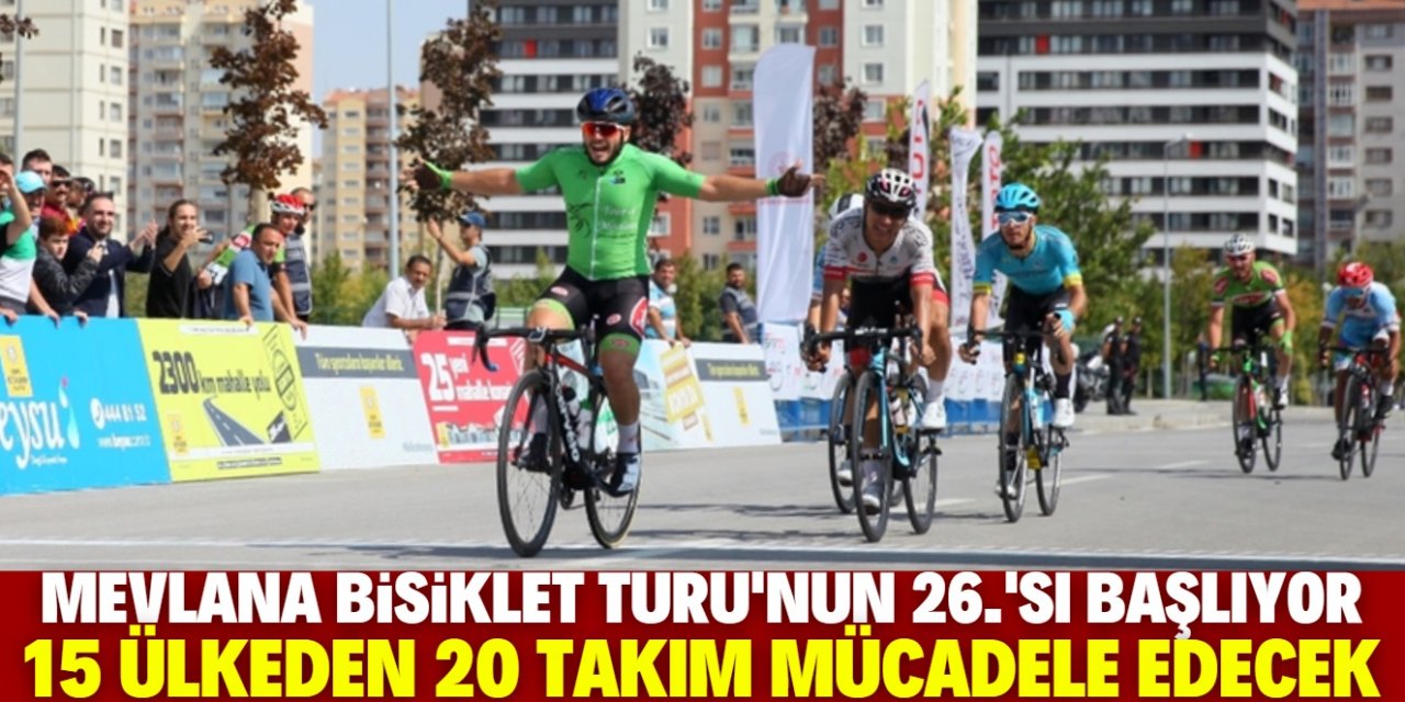 Bisiklet şehri Konya'da büyük heyecan