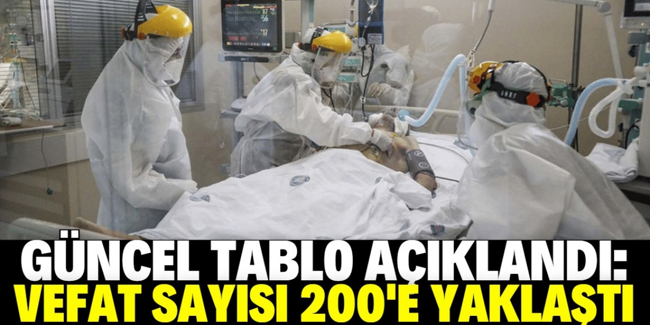 5 Nisan 2021 koronavirüs tablosu: Vefat sayısı 200'e yaklaştı