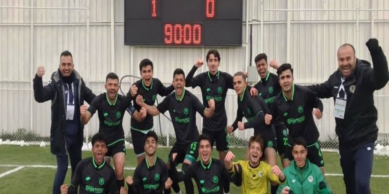 Konyaspor U19  Sivas’ı 1-0 yendi