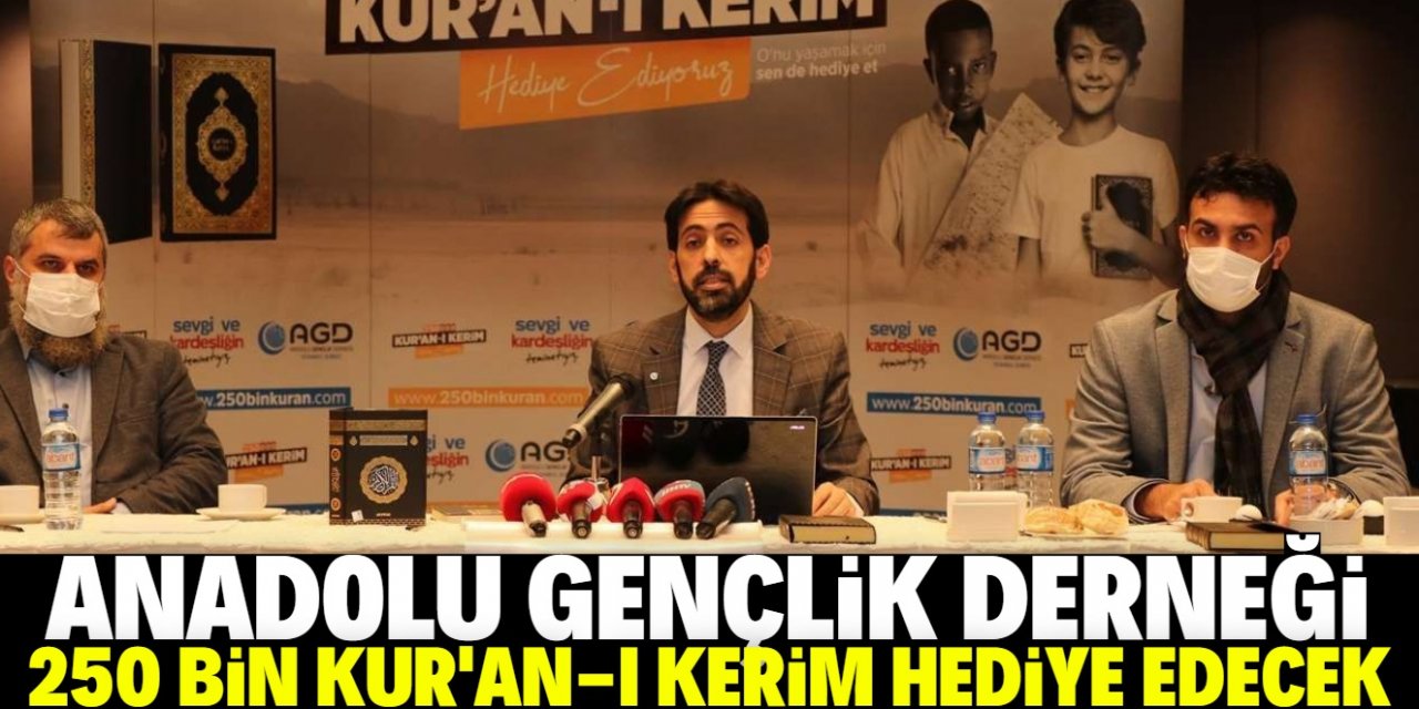 AGD 250 bin Kur’an-ı Kerim hediye edecek