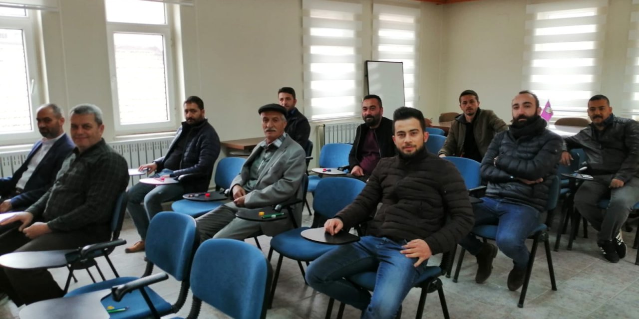 Seydişehir esnafına yeterlilik belgesi eğitimi