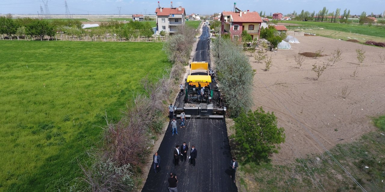 Karatay Belediyesinin yeni hedefi 250 bin ton asfalt dökmek