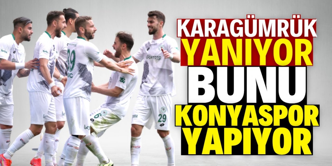 Konyaspor 6 haftalık galibiyet hasretine son verdi