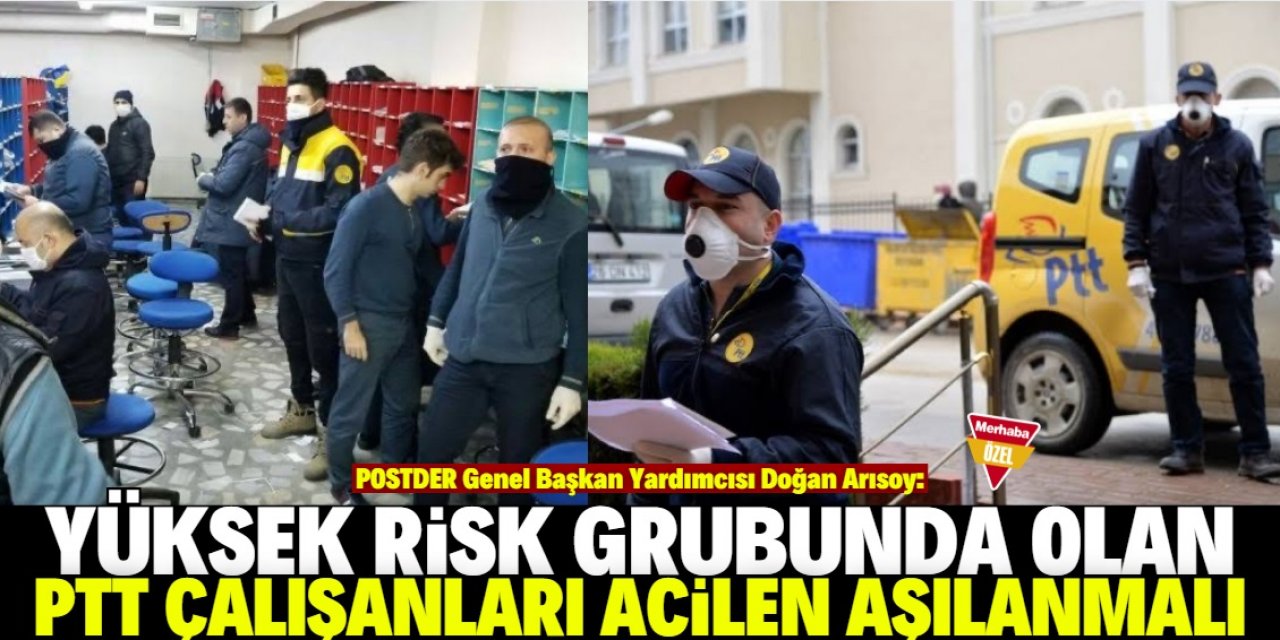 PTT çalışanları risk altında!