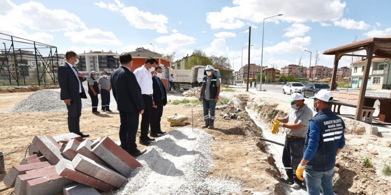 Karatay’dan bir park daha