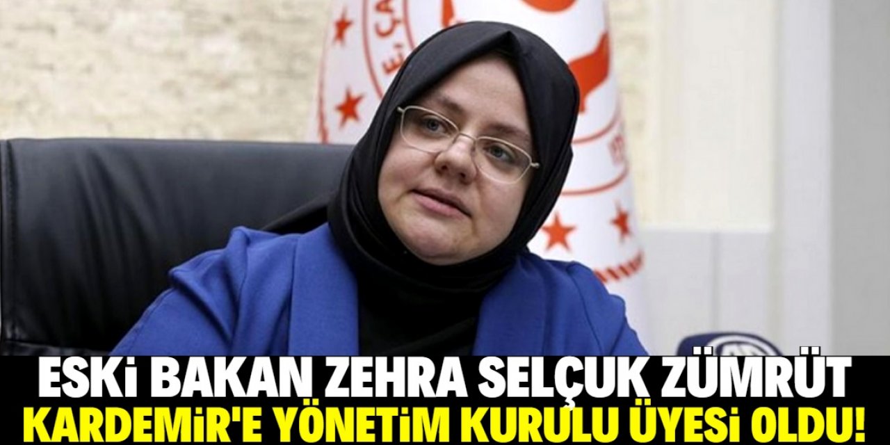 Görevden alınan Zehra Zümrüt Selçuk'a yeni görev!