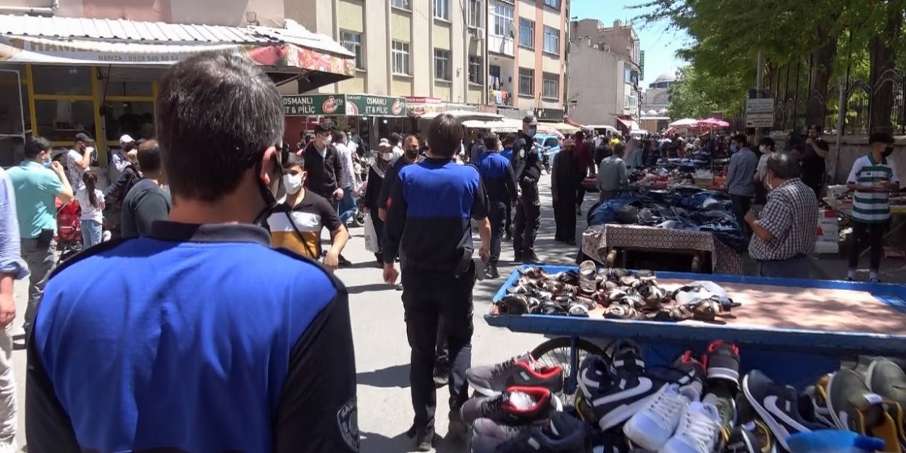 Seyyarlar sokak  aralarına tezgah açtı