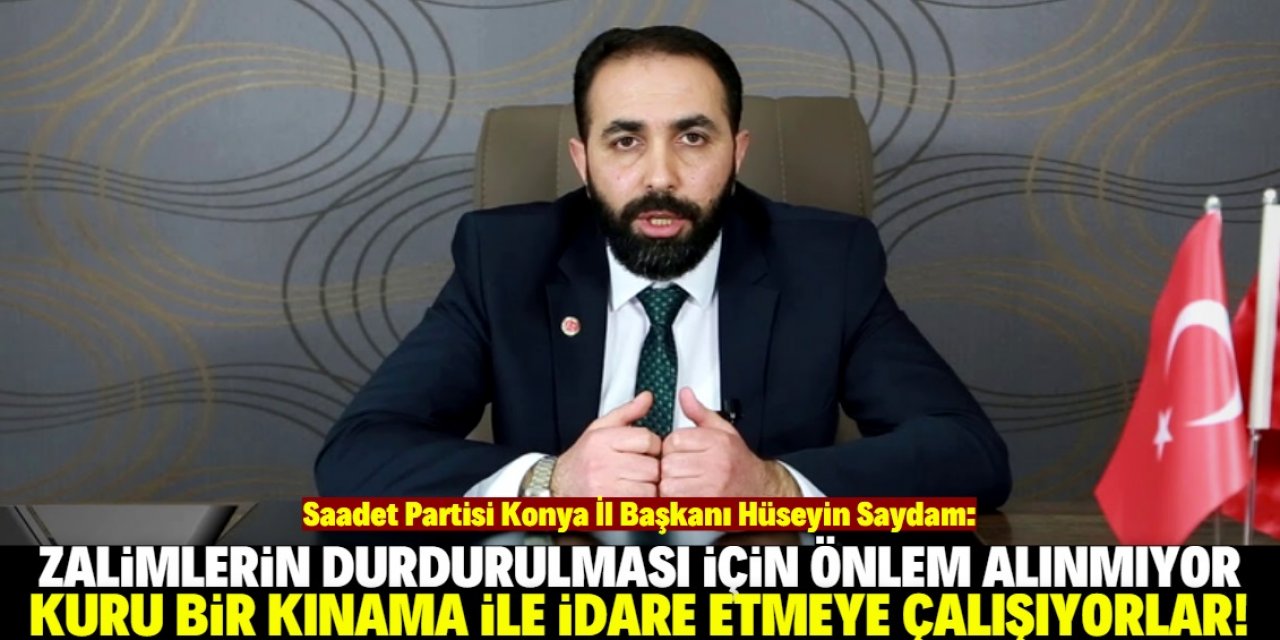 Hüseyin Saydam: İsrail güçten anlar!