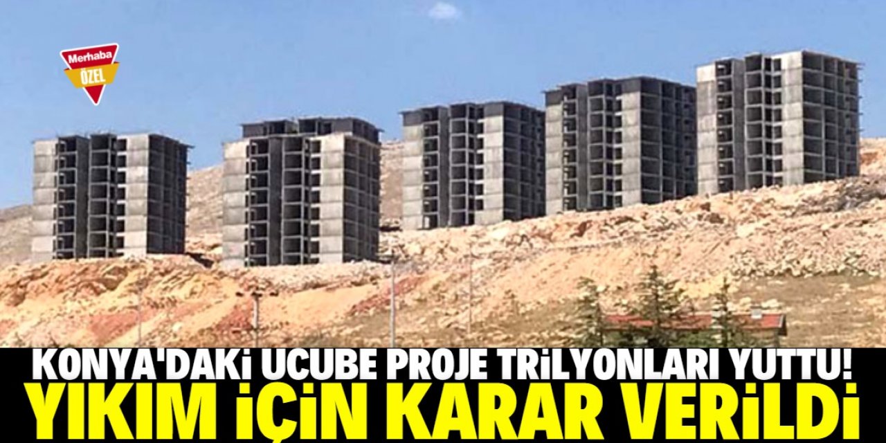 Konya'daki hatalı proje nedeniyle trilyonlar boşa gitti