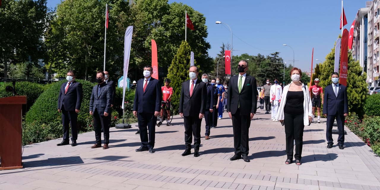 Konya'da 19 Mayıs tedbirli kutlandı