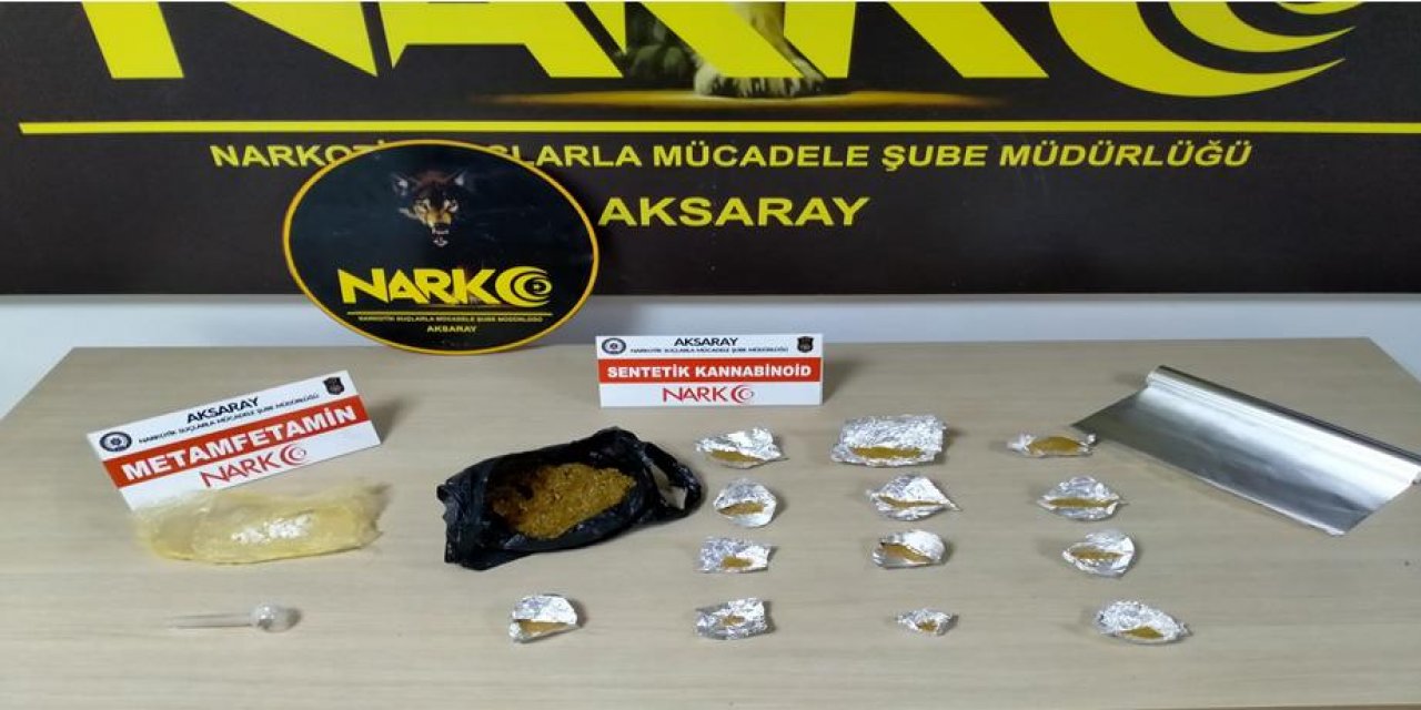 Aksaray'da uyuşturucu sattıkları iddiasıyla yakalanan 5 şüpheli tutuklandı