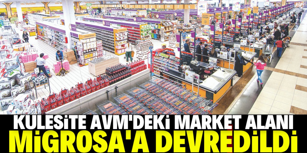 Adese ve Migros mağaza devri konusunda anlaştı