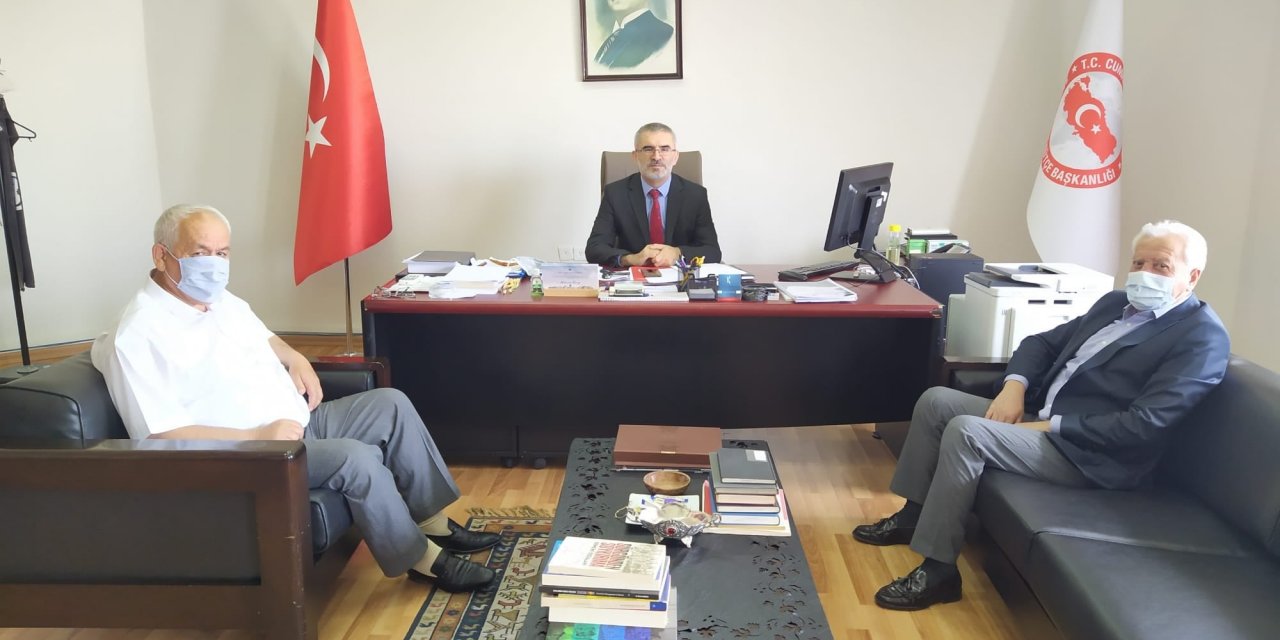 Bozkır Belediye Başkanı Sadettin Saygı, Ankara'da bir dizi ziyarette bulundu