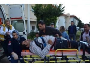 Vinç Operatörünün Üzerine Sac Düştü