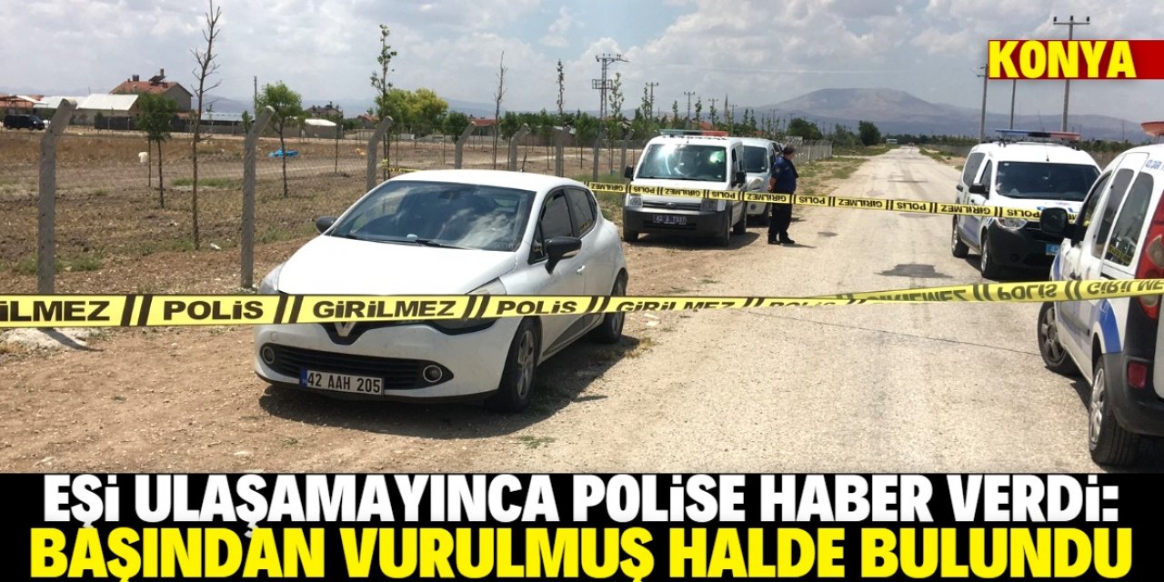 Konya'da bir vatandaş otomobilinde ölü bulundu