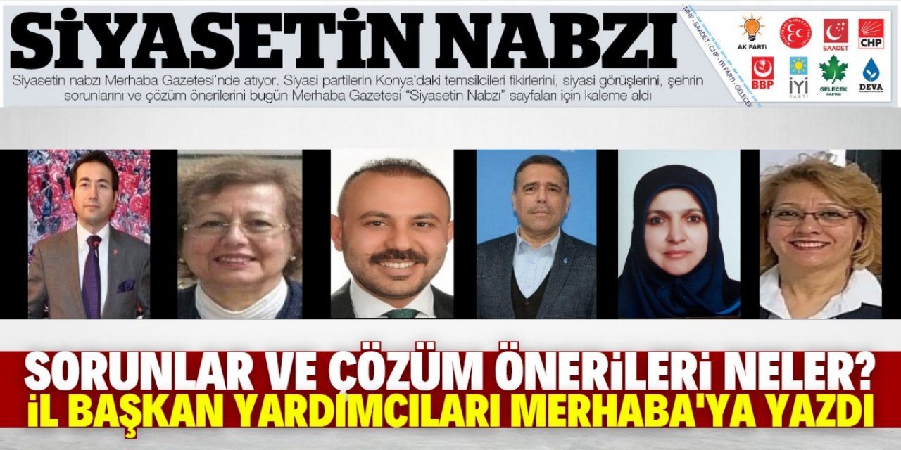 Şehrin sorunlarını ve çözüm önerilerini Merhaba Gazetesi'ne yazdılar