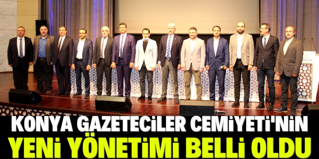 Konya Gazeteciler Cemiyeti’nde kazanan birliktelik oldu