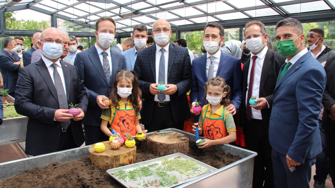 Konya'da "KOP ile Toprağa Dokun Doğada Kal Projesi"nin açılış töreni yapıldı
