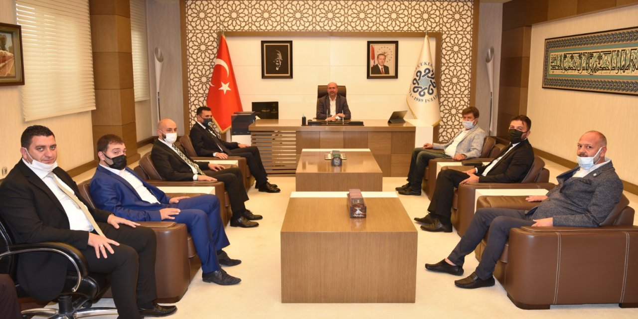 Konyaspor yönetiminden Pekyatırmacı'ya ziyaret