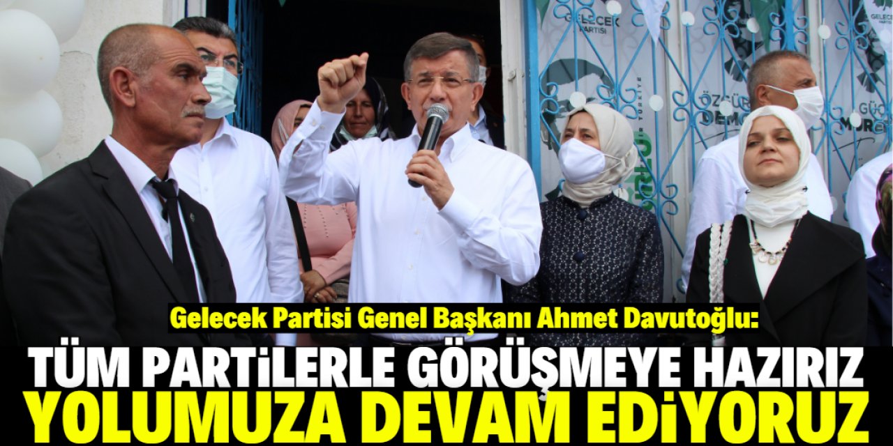 Ahmet Davutoğlu, Konya'da ilçe teşkilatlarının açılışına katıldı