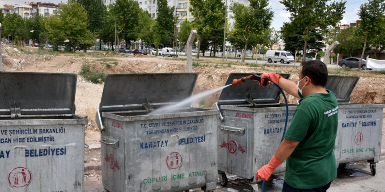 Karatay’da haşare ile mücadele sürüyor