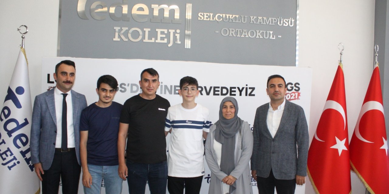 Tedem Koleji Türkiye birincisi çıkardı