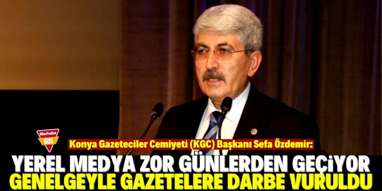 Yerel gazetelere darbe vuran genelge