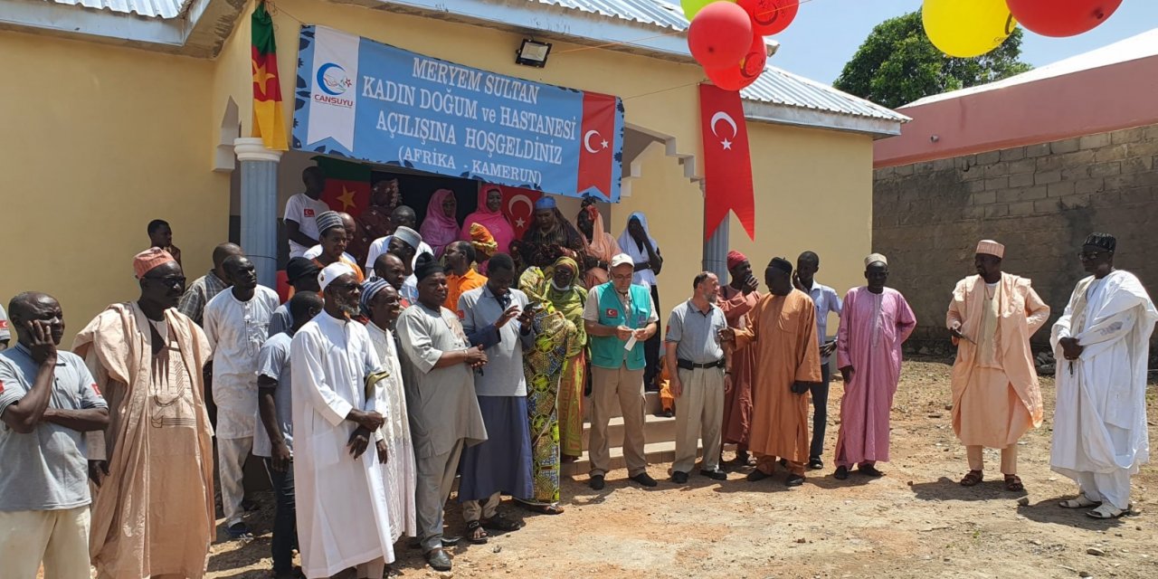 Kamerun halkına Cansuyu oldular