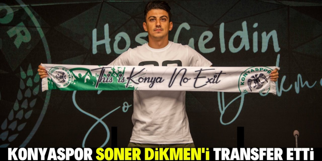 Konyaspor, Soner Dikmen ile 2 yıllık sözleşme imzaladı