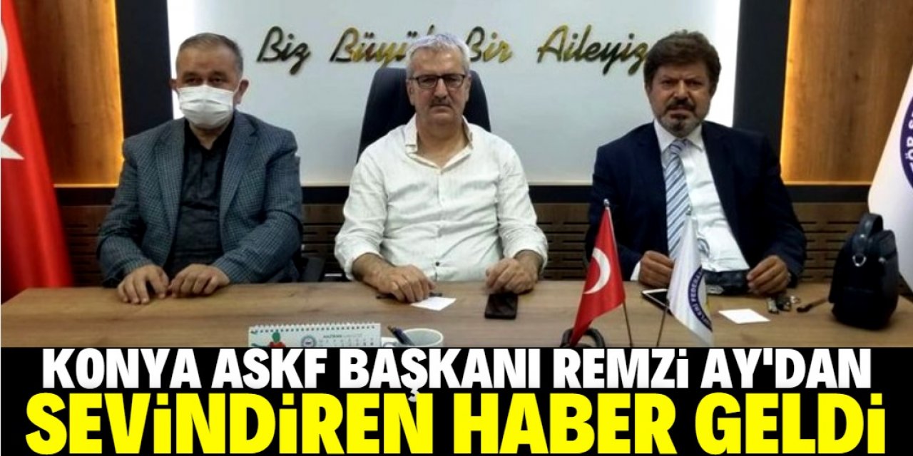 Konya ASKF Başkanı Remzi Ay taburcu edildi