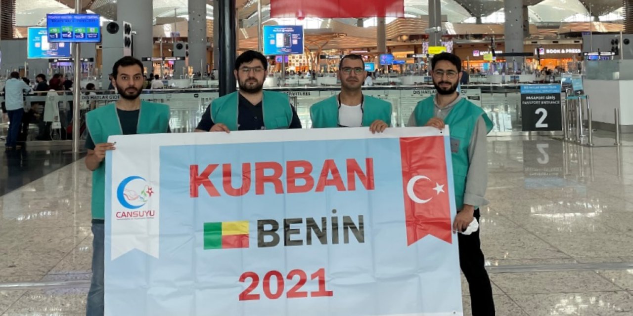 Cansuyu kurban ekipleri yola çıktı