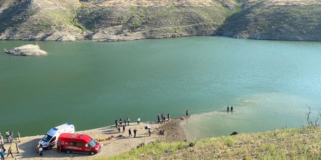 Amasya'da baraj gölünde aynı aileden 5 kişi boğularak hayatını kaybetti