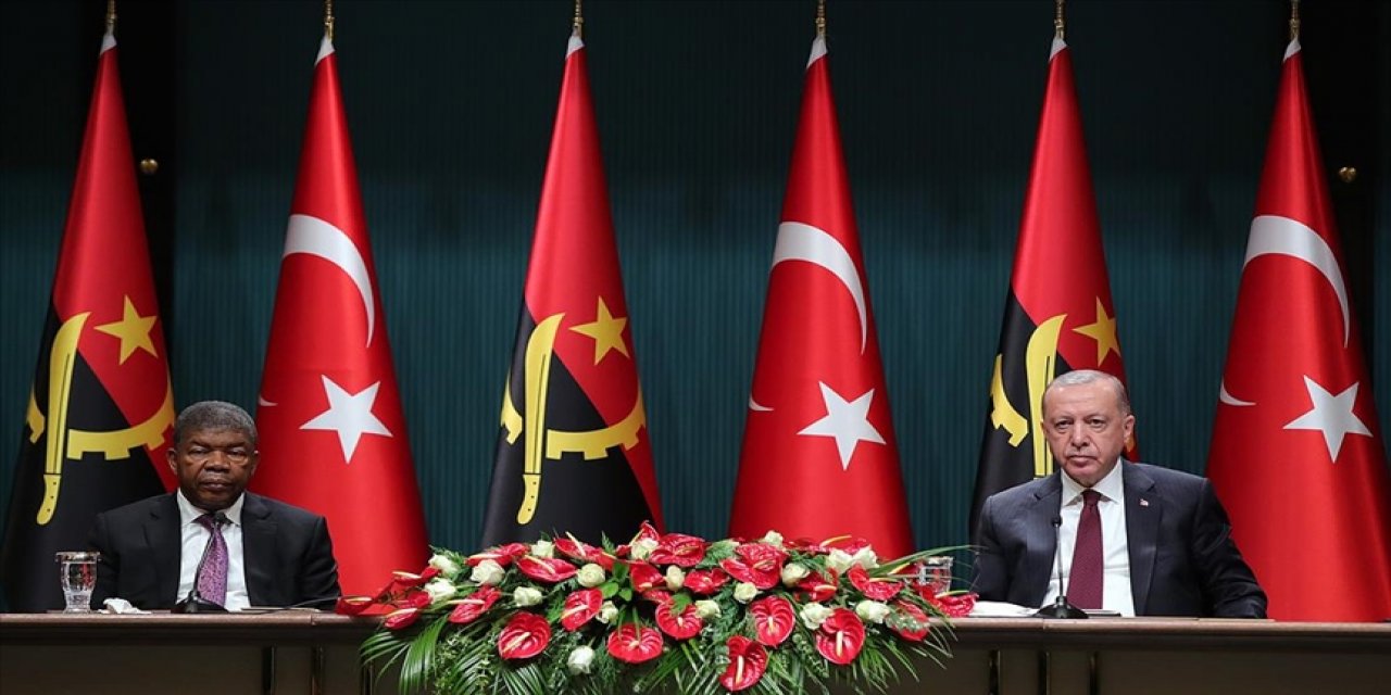 Cumhurbaşkanı Erdoğan: Angola ile ilk etapta mutabakatımız ticaret hacminde 500 milyon dolara ulaşmak