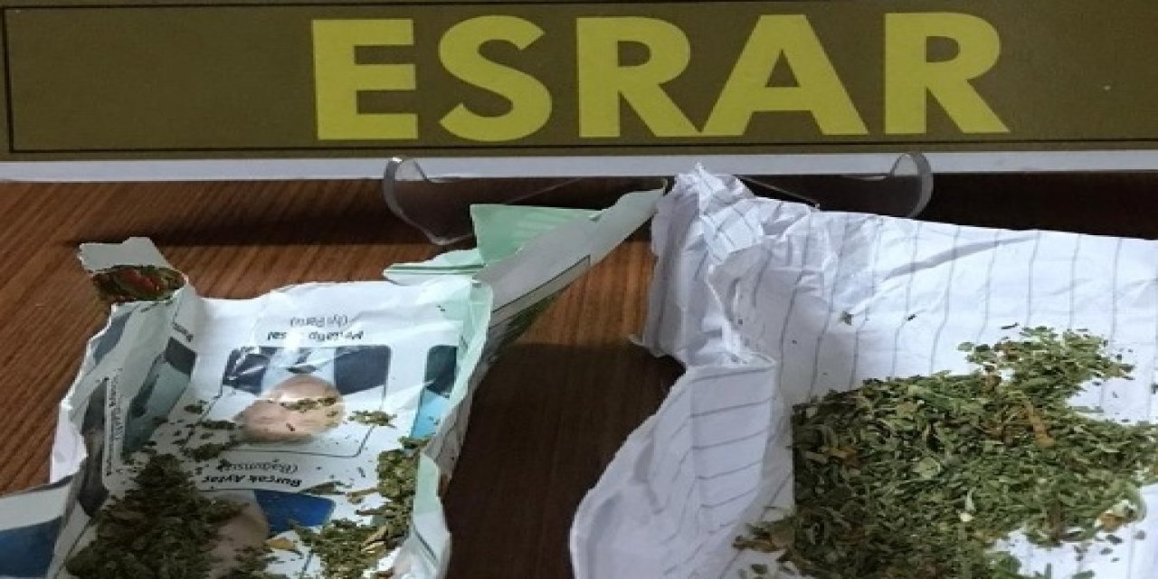 Akşehir'de uyuşturucu operasyonunda 2 gözaltı