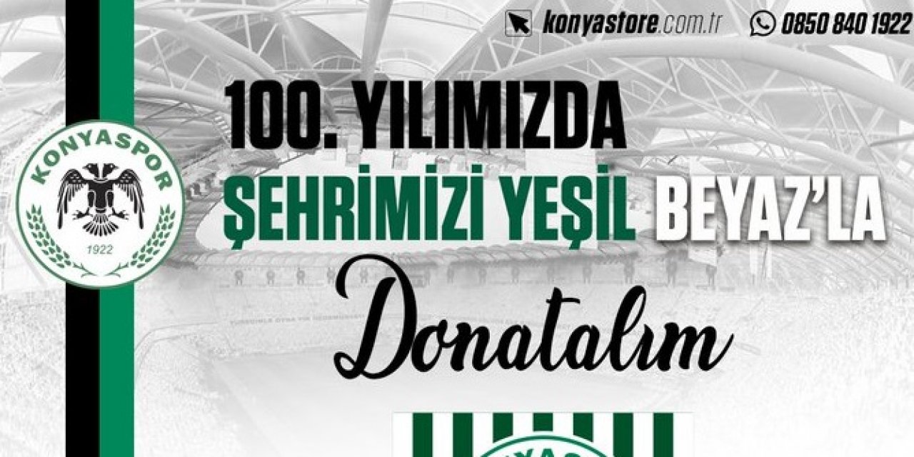 Konyaspor'dan  'Bayrak As' kampanyası
